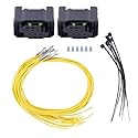 Niveausensor Stecker Scheinwerfer Höhensensor Kabel Niveauregulierung Kabelbaum Höhenstandsensor Adapter für A3 8P A3 8L A4 B8 8K A4 B5 8D A4 B6 8H A4 B7 8E A4 B8 8K A6 C4 A6 C6 4F A8 D2 4D 1er E81