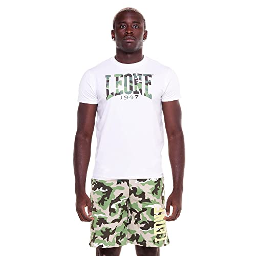 T-shirt Homme Camou Bold Colour LEONE au motif camouflage unique