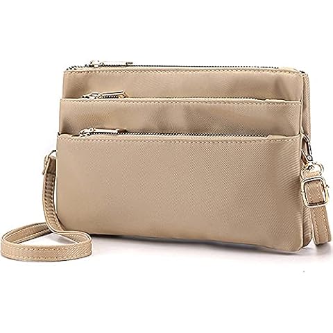 Small Crossbody Bag for Women Lightweight Nylon Little Cell Phone Shoulder Bags Wallet Purses Cover