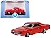 StarSun Depot New 1968 Dodge Charger Bright Red with Black Stripes 1/87 (HO) Scale Diecast Model Car by Oxford Diecast