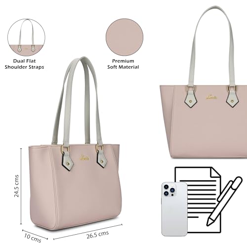 Image of Lavie Pastel Women's Gracie Tote Bag | Tote Bag for Work | Ladies purse | Stylish Shoulder Bag | Gift for Women