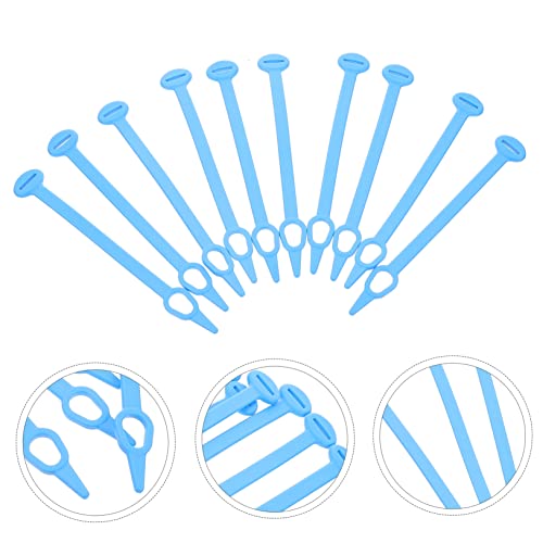 Happyyami 20 Stück Anti-Kleiderständer-Griffe Multifunktional Fest Zum Trocknen Anti-Ornament Dekorative Kleidung Kleinigkeiten Zubehör Strand-Kabelbinder Zum Aufhängen – Bild 4