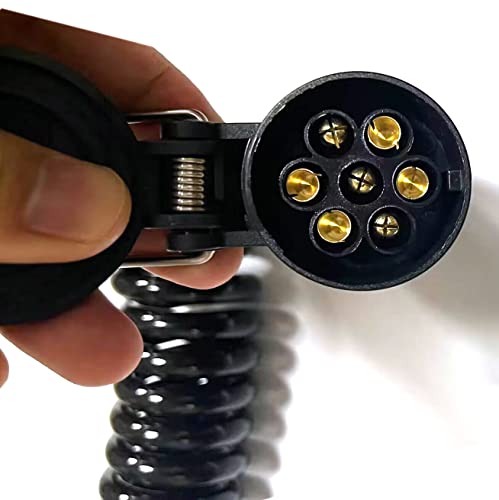 JVJ 7 Pin to 13 Pin Trailer Adapter - Extension Lead Converter with Cable Wiring Connector - 12V Plug Socket for Boat, Car, Tractor, Caravan - Image 7