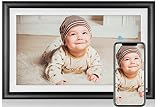 QOCEN Digital Photo Frame 15.6 Inch Large Digital Picture Frame with 1920x1080 IPS Touchscreen, 32GB