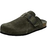 ERROR:#N/A THINK! Herren WOLFI nachhaltige Pantolette Clog Hausschuh, 7020 Slate/Kombi, 45 EU