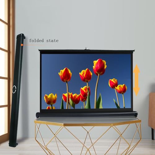 Pantalla de Proyector Portátil para Mesa 30 pulgadas 16:9 miniatura 3