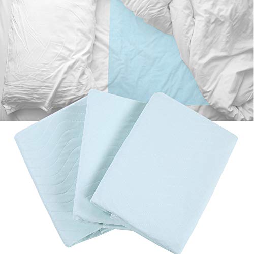 Sous-tapis imperméable pour incontinence lavable en coton réutilisable - 2