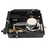 Ersatz-Brennermodul für 47000 BTU Propan-Terrassenheizer, Steuerbox-Baugruppe mit Thermoelement und Sicherheitsschalter für 4-seitige Glasrohreinheiten, 3/4 Loch (A)