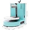 KOLHGNSE Cake Icing Machine, 4-12 Inch Cakes, Electric Cake Decorating Machine, Adjustable Spatulas, 30-200 RPM Touchscreen Control for Bakeries
