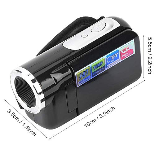 2In Color Tft Digital Camcorder, Portable 16X Hd Camera For Kids, Digital 1080P Video Camera Camcorder, Birthday Toy For Children/Beginners/Teens(Black) #TOP7