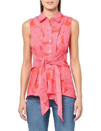 Haut de sport boutonné sans manches Tommy Hilfiger pour femme style sportswear