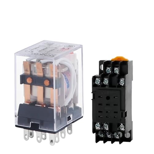 Relais miniature MY3NJ DC12V bobine électromagnétique HH53P et socle fixe