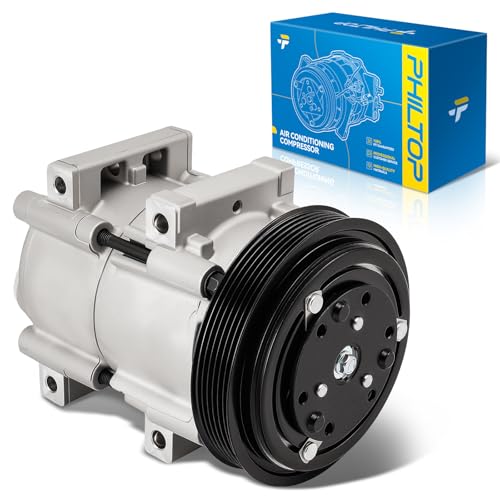 Image of PHILTOP NEW AC Compressor for Bronco 1990-1992 4.9L, F-150 1990-1995 4.9L