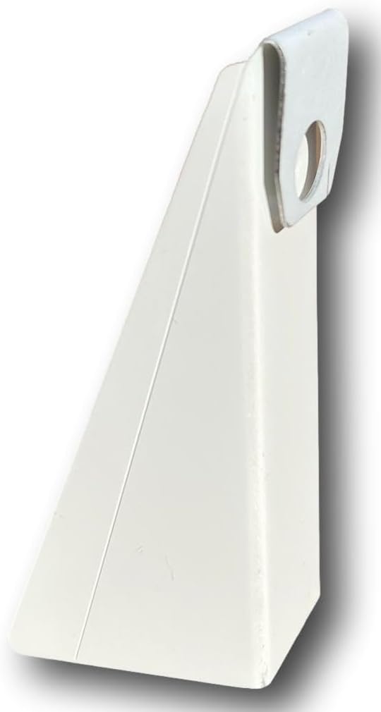 (25) Pack) KTEC White Aluminum Gutter Wedge for 5 Inch KStyle Gutters
