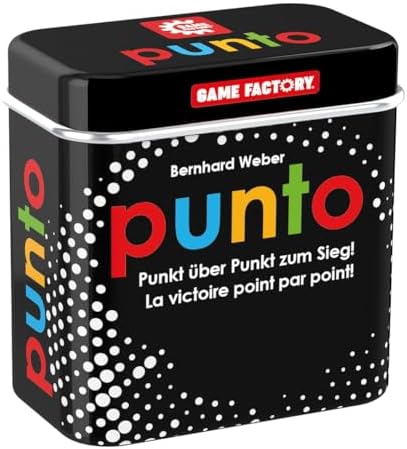 Game Factory 646214 Punto Mini Card Game in Handy Metal Tin Point...