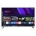 KIANO Elegance 50' Smart TV VIDAA, UHD 4K, D-LED, HDR, Dolby Digital Plus, Wi-Fi, HDMI/USB, DVB-T2/S2/C, Design senza cornice, Registrazione PVR, 178° Angolo di visione