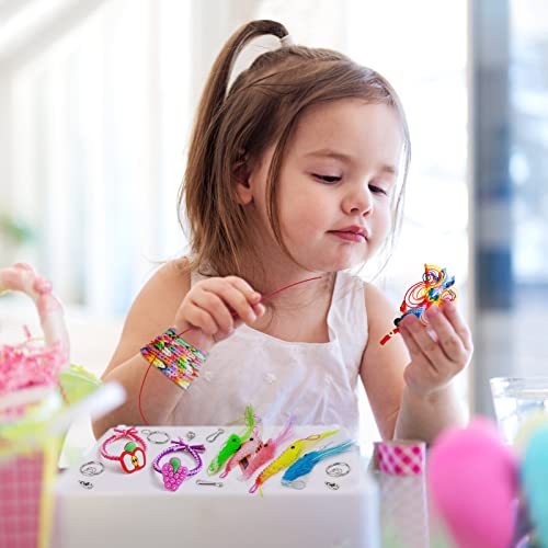 Kit Scooby Doo 200 Fili E 20 Colori - Con Portachiavi E Ganci Per Braccialetti, Collane E Accessori Fai Da Te - Foto 6