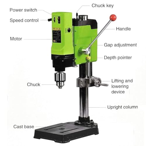 Image of HELLARO Multifunctional electric Bench Press Drill machin (16MM) Drill machine
