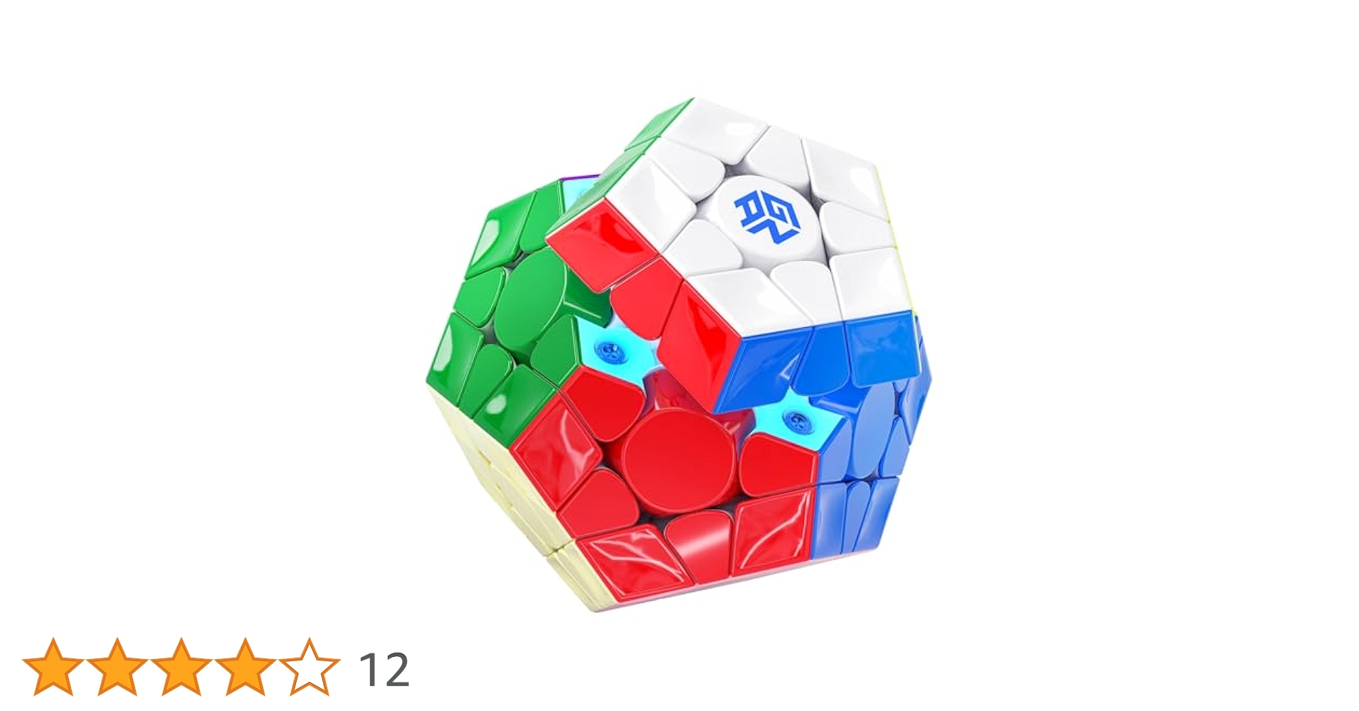 Amazon | Bucubke GAN Megaminx MagLev グレー UV 公式 磁石