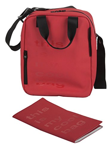 Be Cool Papa Bag - Borsa fasciatoio rosso