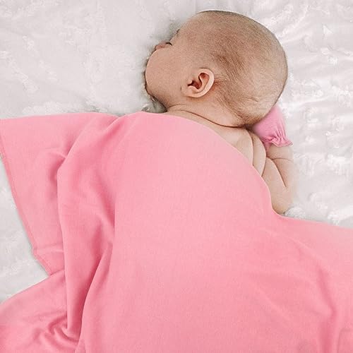 Image of BQUBO Newborn Receiving Blanket Bow Hat Gloves Set Cotton Warm Baby Swaddle Blanket Wrap Baby Sleep Sack Shower Gift