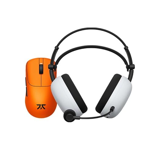 Sony INZONE H9 II kabelloses Gaming-Headset mit Noise Cancelling, weiß + Fnatic Gaming-Mouse