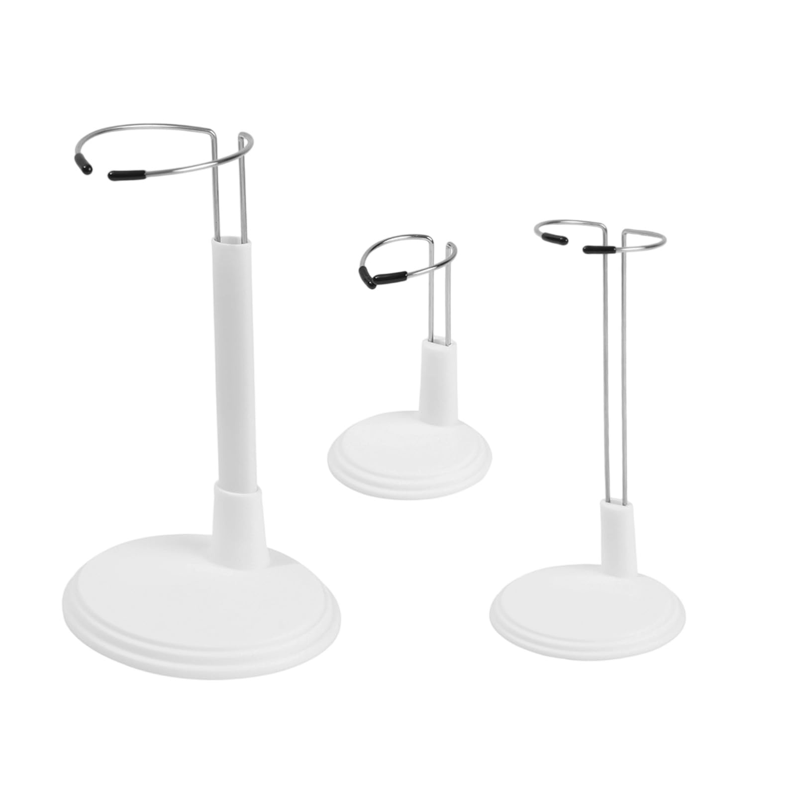 HDOYTXXM 1 3-Piece Adjustable Yarn Set ABS Doll Display Rack for Knitting & Home Storage Multifunctional Knitting Storage Rack