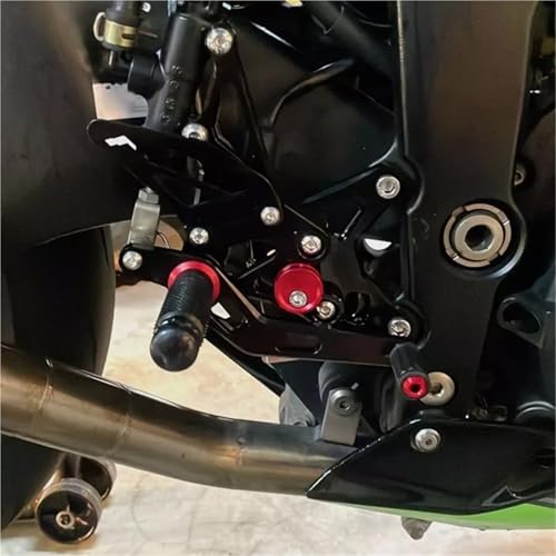 Commandes reculées ZX6R repose-pieds parfaits pour le circuit et les sorties - 3
