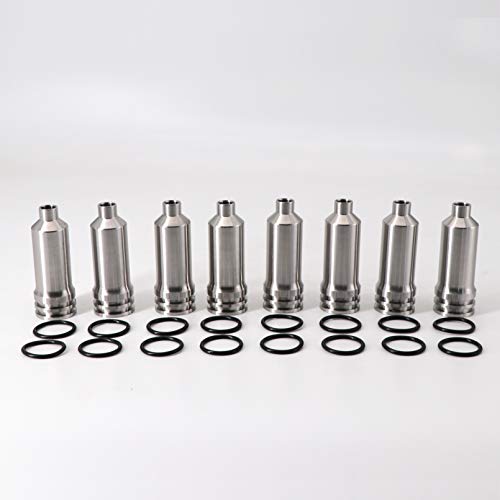KIPA Injector Sleeve Cup O-Rings Kit for Chevy 2500 3500 6.6L LB7 Duramax 2001-2004 Stainless Durable # 904-120 - Thumbnail 7