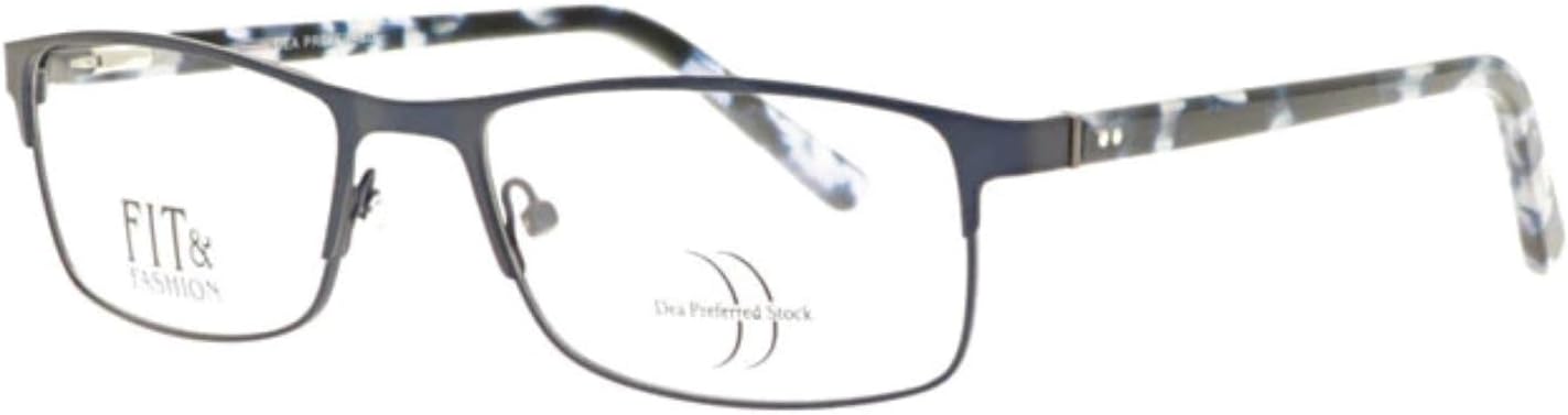 DEA Eyewear Extended Fit & Fashion For Women | Metal | Frame Width 131mm (5.16in) | Frames only, Perscription Not Included | Messina