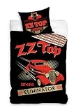 Carbotex ZZ TOP Wendebettwäsche Set für Kinder, Jugendliche und Erwachsene...