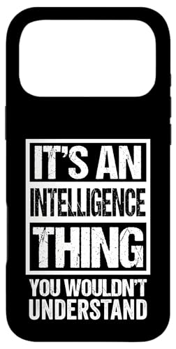 Sarcastic It's An Intelligence Thing You Wouldn't Understand スマホケース iPhone 17 Pro Max 用