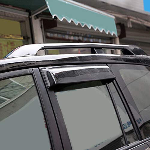 Itrims Car Accessories Roof Rack Rail End Protector Cover Shell Cap For Toyota Prado J120 Fj120 2003-2009 4Pcs #TOP4
