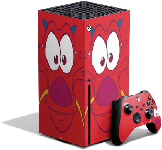Skinit Decal Gaming Skin Compatible with Xbox Series X Bundle - Officially Licensed Disney Mulan with Umbrella Design