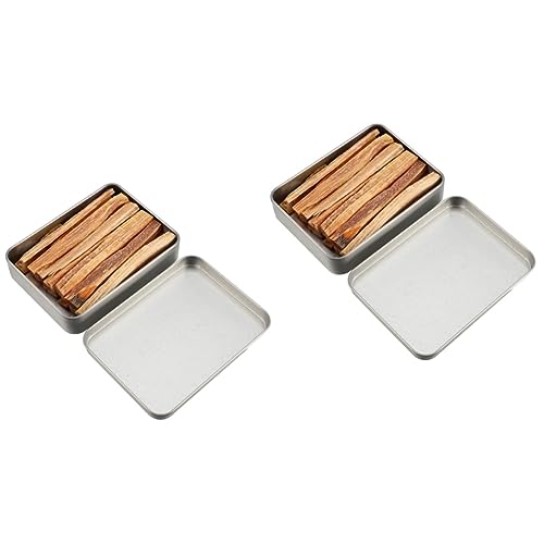 EXCEART 2juegos Palos De Madera Natural Para Encender Fuegos Para Camping y Barbacoa Madera Secada Al Horno Sin Olores Para Iniciar Rápidamente