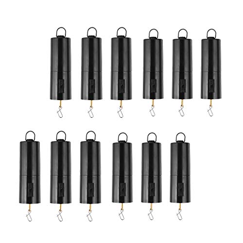 B Blesiya 12Pcs Whirligig Wind Spinner Battery Motor Display Twist Turn Swirl