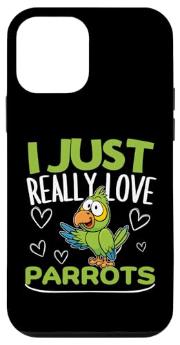 Parrot I Just Really Love Parrot �X�}�z�P�[�X iPhone 12 mini �p