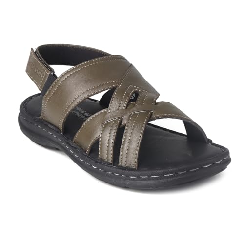 Image of Red Chief Leather Casual Sandals for Men