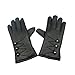 Produktbild Mcttui Damen Winter Screen-Handschuhe, Handschuh Herbst und Winter Frau PU-Leder-Handschuhe DREI Blumen Screen-Handschuhe warm halten Fahren Riding Point Finger-Handschuhe