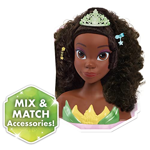 Disney Princess Tiana 18-Piece Styling Head Set #TOP11