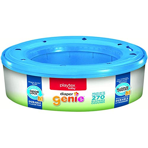 Playtex Diaper Genie Refill 1350 Total - (5 Pack 270 Count Each)