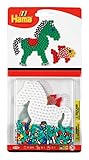 DAN Import 4173 Hama Set 350 Perlen gestreift Pferd/Fisch, Mehrfarbig