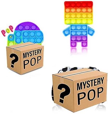 Woplagyreat 4 Pack Rainbow Toy Pack,Kids ADHD Anxiety Toya Game , Pop Autism Sensory Stress Box, Teen Bulk Satisfying Set in Them,Figut Kit Stuff, Gift Learning Dinosaur Controller Gamepad