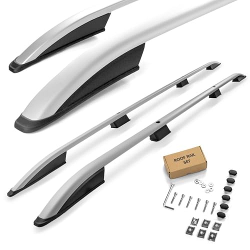 CHROMEMASTER | Barre da Tetto, Rail Tetto Compatibile con Renault Trafic L1 | SWB CORTO 2001-2014; Sono Utilizzate per il Montaggio di Portapacchi, Box da Tetto o Portabiciclette | Alluminio