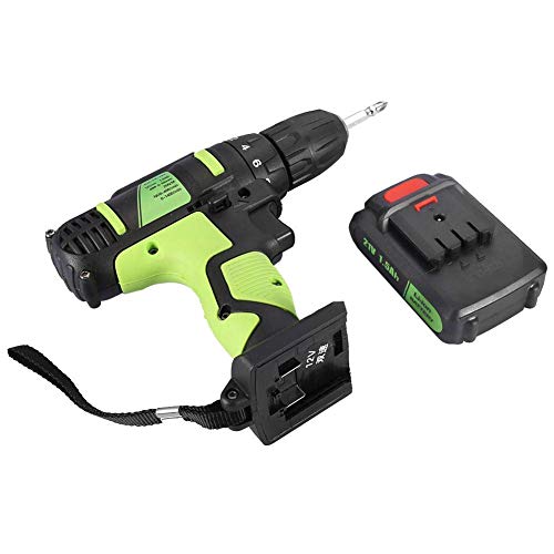 WEI-LUONG Tools Electric Drill Professionelle wiederaufladbare Akku-Hand Elektro-Schrauber Industriehandwerkzeug 21V (UK-Stecker) Einschlag – Bild 7