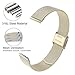 ViCRiOR 18mm Watch Bands Compatible with Garmin Venu 3S/Venu 4 41mm/ Vivoactive 4S /Venu 2s / Vivomove 3S, Solid Stainless Steel Watchband+ Mesh Strap Bracelet for Garmin Forerunner 255s/265S