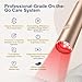 Red Light Therapy and Near Infrared Light Therapy Device, Portable Handheld LED Facial & Body Care Cold Sore Wand with 660nm 810nm 850nm 940nm Wavelengths, for Joints & Muscles Wellness Support
