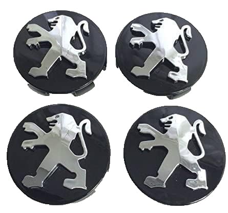 Kit De 4 Enjoliveurs Adaptables Peugeot 208 - Diamètre 15 Pouces - Non Originaux