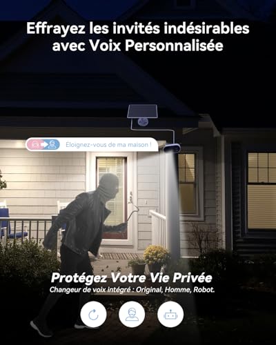Caméra solaire Imou 2K : Surveillance WiFi extérieure sans fil 2K Caméra solaire Imou 2K : Surveillance WiFi extérieure sans fil 2K