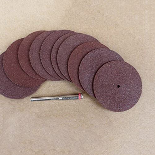 100PCS 24mm Resin Cutting Wheel Disc Set for Dremel Rotary Tool DIY Woodworking